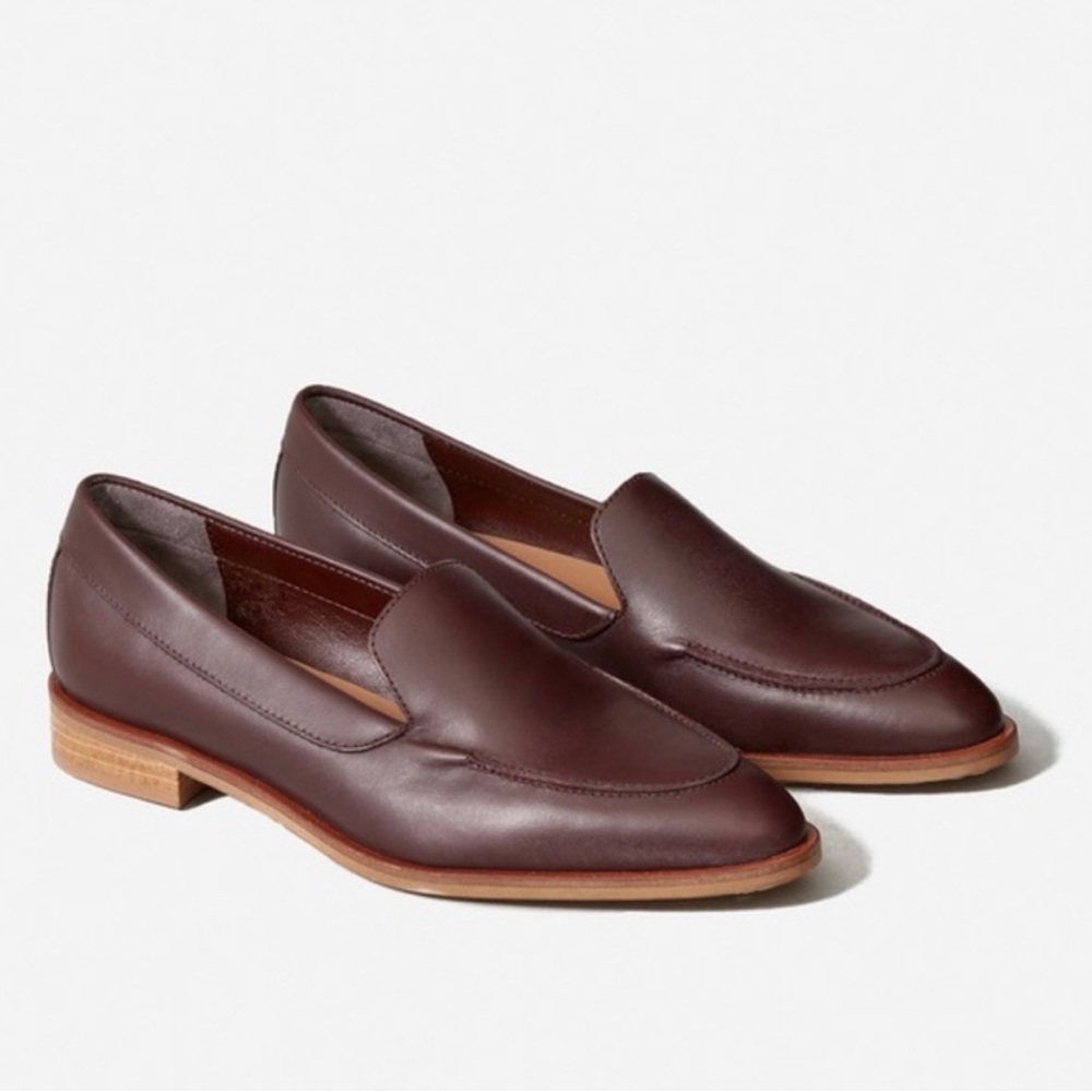 Everlane The Modern Loafer in Burgundy
